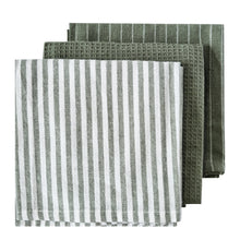 Load image into Gallery viewer, Katerina Tea Towel 3Pk 50x70cm Light Green; ETA Early August

