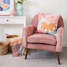 Load image into Gallery viewer, Keeley Cushion 50x50cm Bubblegum & White Multi