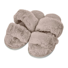 Load image into Gallery viewer, Layla Faux Fur Slipper 40 M-L Nude
