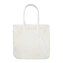Load image into Gallery viewer, Layla Faux Fur Tote Bag 38x38cm Ivory
