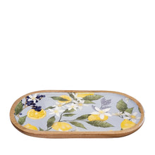 Load image into Gallery viewer, Lemon Oval Serving Tray 36x20x1cm Sky
