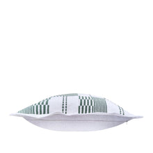 Load image into Gallery viewer, Lewis Cushion 50x50cm Forest & White
