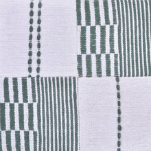 Load image into Gallery viewer, Lewis Cushion 50x50cm Forest & White