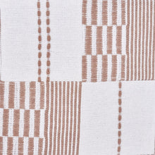 Load image into Gallery viewer, Lewis Cushion 50x50cm Nude & White