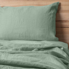 Load image into Gallery viewer, Linen Collection 2pk Pillowcases Mint
