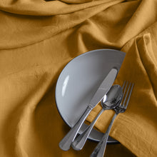 Load image into Gallery viewer, Linen Collection Tablecloth 150x270cm Honey