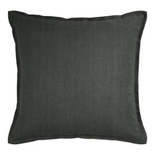 Load image into Gallery viewer, Linen Collection Cushion feather filled 50x50cm Charcoal