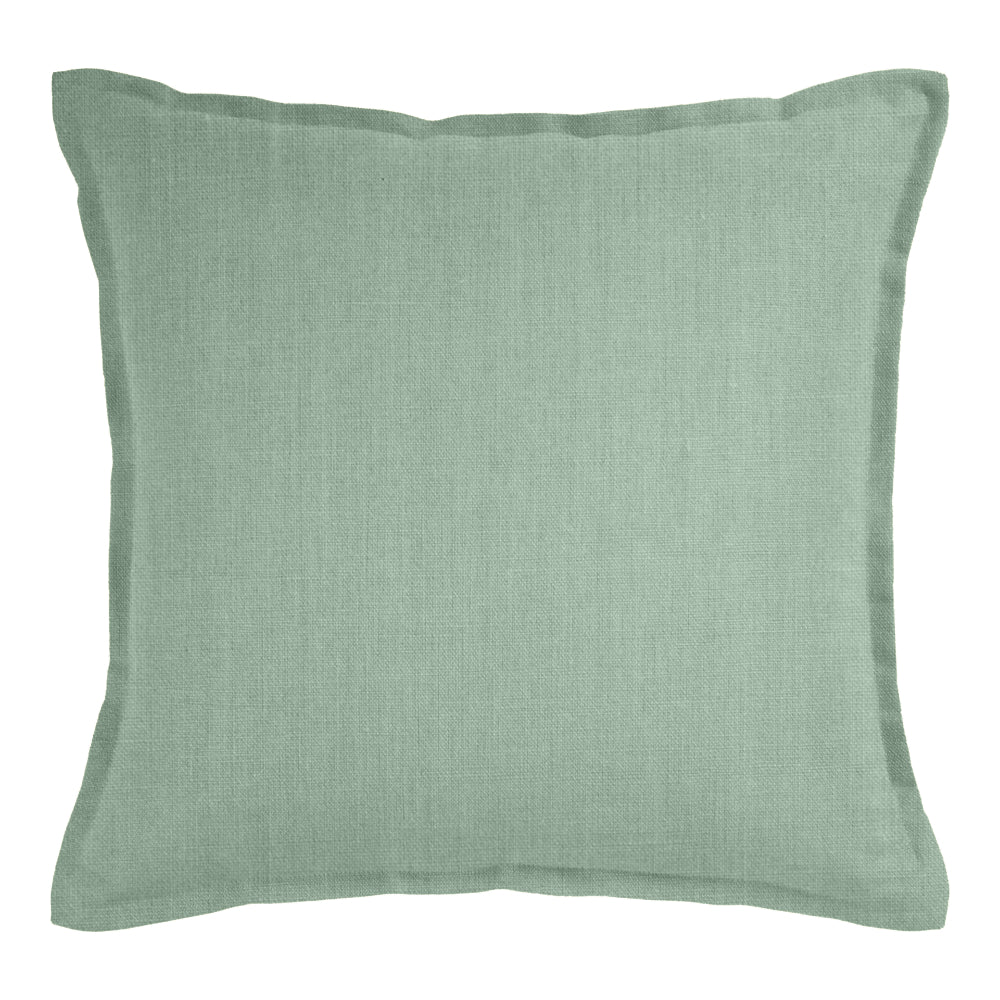 Linen Collection Cushion feather filled 50x50cm Mint