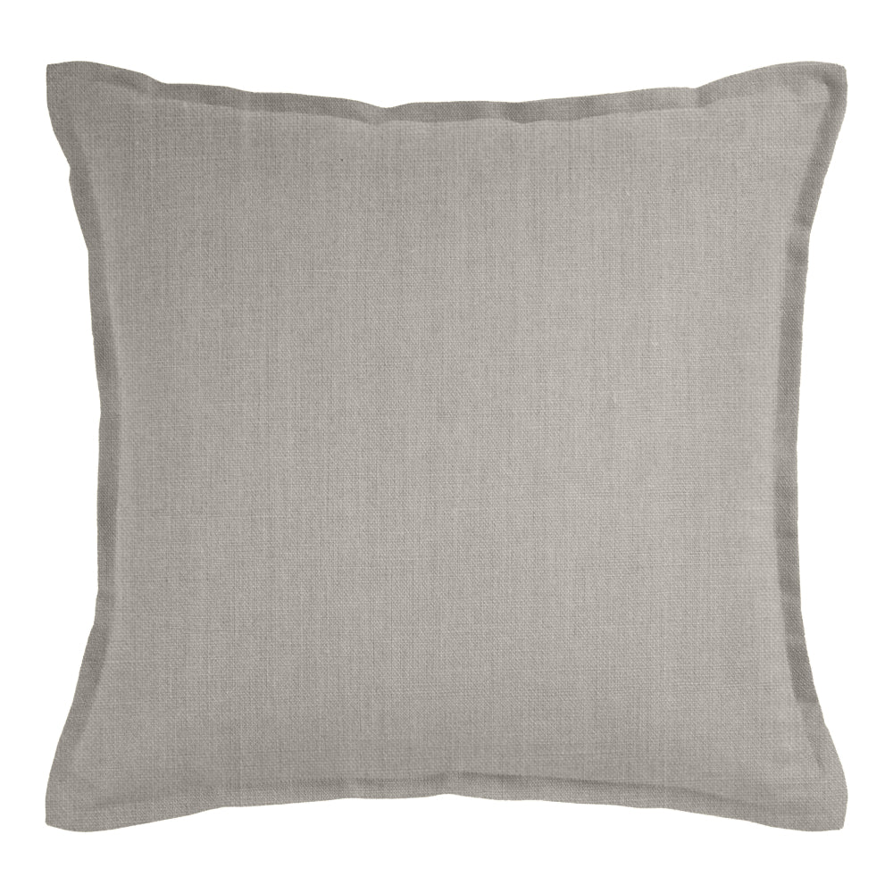 Linen Collection Cushion feather filled 50x50cm Stone