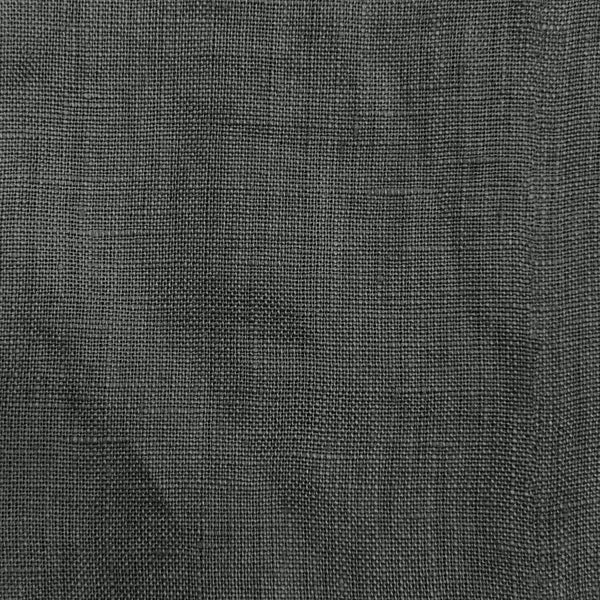 Linen Collection King Duvet Set Charcoal