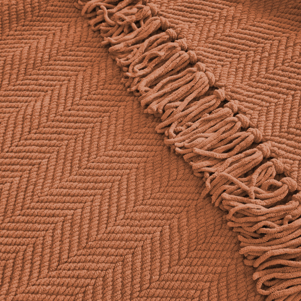 Louie Throw 130x160cm Pecan