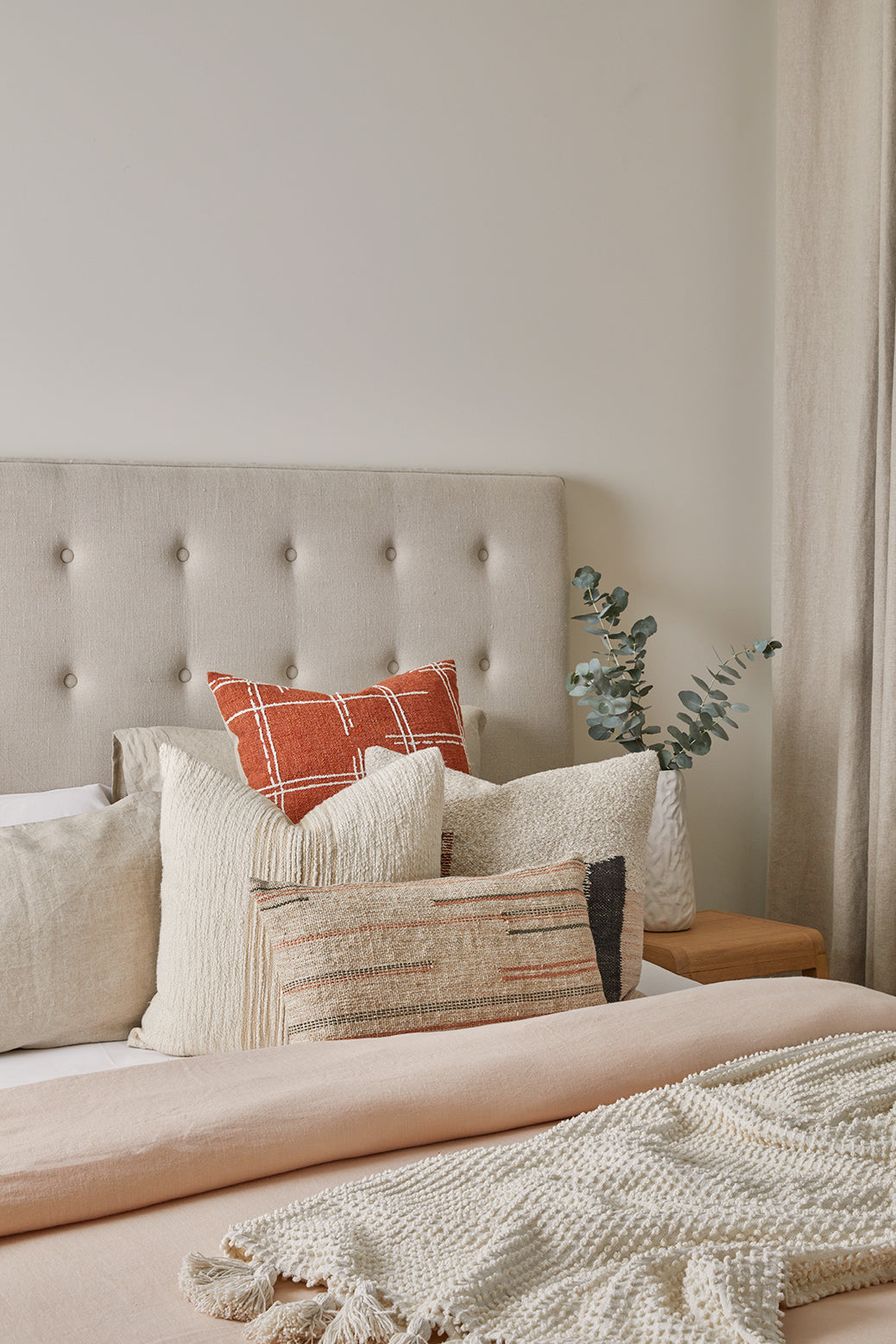 Luna Throw 130x170x1cm Ivory