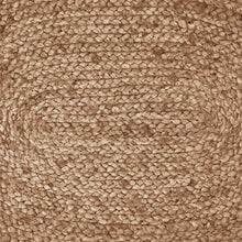 Load image into Gallery viewer, Madden Jute Placemat 4 Pack Oval 35x50cm Natural