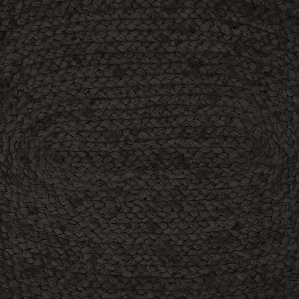 Madden Jute Placemat 4 Pack Oval 35x50cm Black