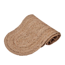 Load image into Gallery viewer, Madden Jute Runner Oval 37x180cm Natural