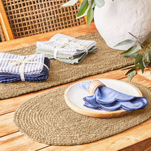 Load image into Gallery viewer, Madden Jute Runner Oval 37x180cm Natural