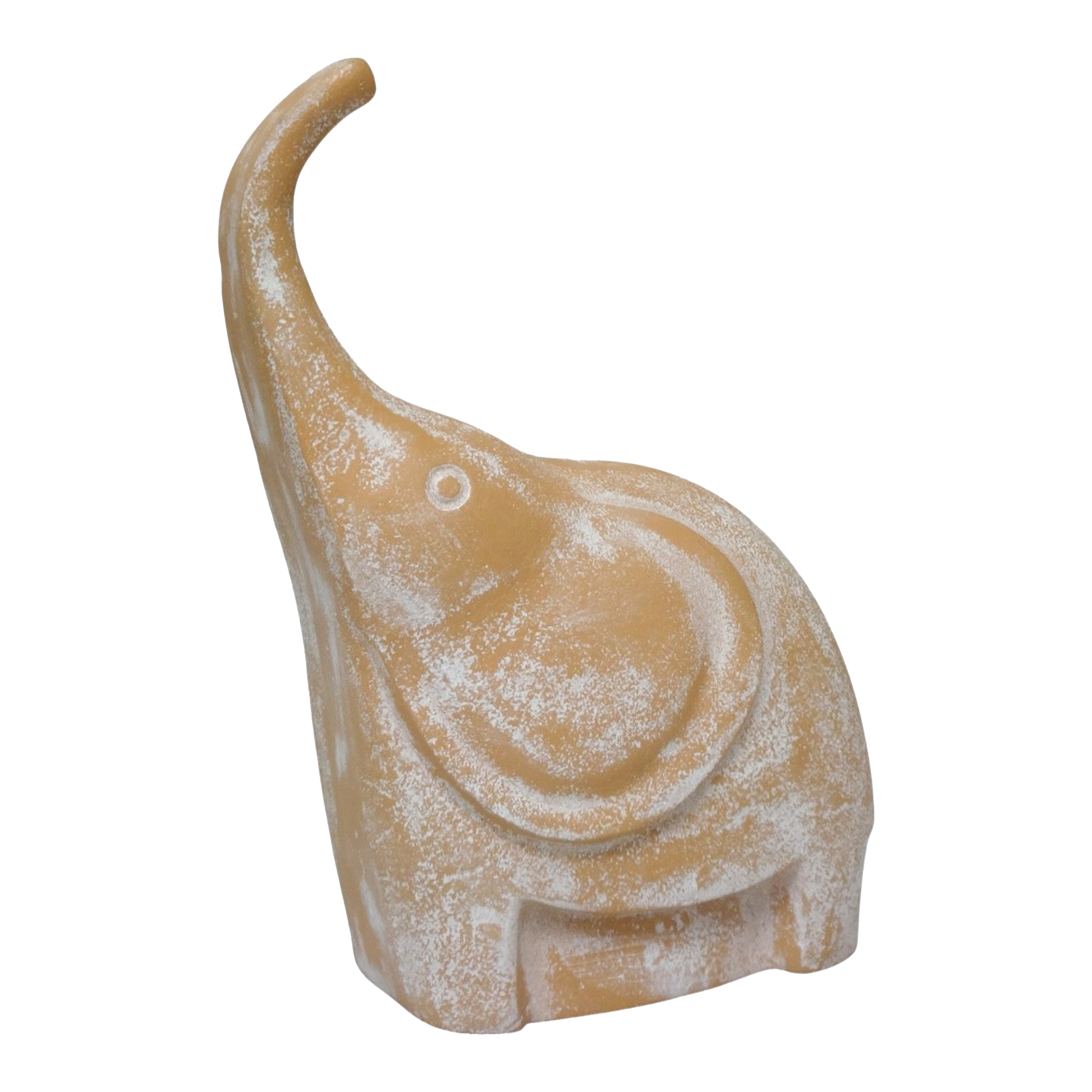 Mara Elephant Sculpture 21x12x28cm Terracotta