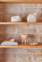 Load image into Gallery viewer, Mara Elephant Sculpture 21x12x28cm Whitewash