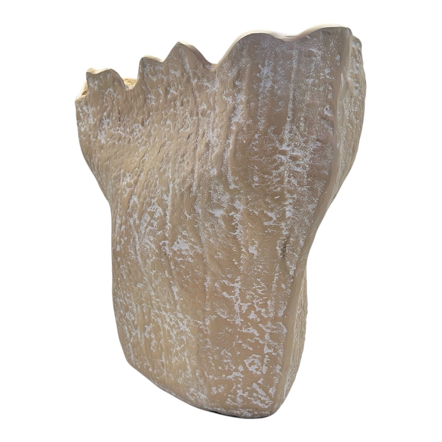 Mara Vase 31x18x31cm Whitewash