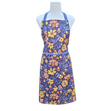 Load image into Gallery viewer, Millie Apron 83x68cm Dusty Blue Multi