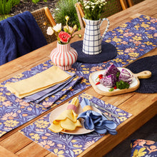 Load image into Gallery viewer, Millie Placemat 4pk 33x48cm Dusty Blue Multi