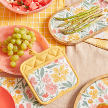 Load image into Gallery viewer, Millie Pot Holder 2pk 21x21cm Bubblegum Multi