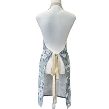 Load image into Gallery viewer, Nordhem Floral Apron 83x68x0.2cm Blue Grey