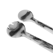 Load image into Gallery viewer, Orion Salad Server Pair 27x8x2cm Grey Stone Matt