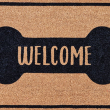 Load image into Gallery viewer, PVC Backed Coir Mat 45x75cm Dog Welcome