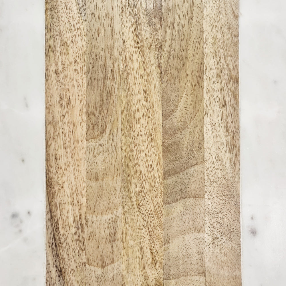 Percy Serving Board Rectangle 35x25cm Marble & Natural