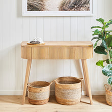 Load image into Gallery viewer, Pratt Console Table 100x35x80cm Oak