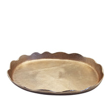 Load image into Gallery viewer, Safiya Oval Tray 40x28x4cm Gold