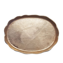 Load image into Gallery viewer, Safiya Oval Tray 40x28x4cm Gold