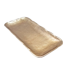 Load image into Gallery viewer, Safiya Rectangle Tray 35x17x2cm Gold