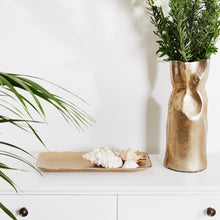 Load image into Gallery viewer, Safiya Rectangle Tray 35x17x2cm Gold