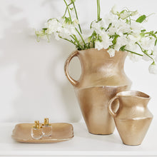 Load image into Gallery viewer, Safiya Square Tray 18x18cm Gold