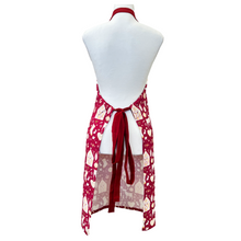 Load image into Gallery viewer, Scandi Yule Apron 83x68x0.05cm Red Multi