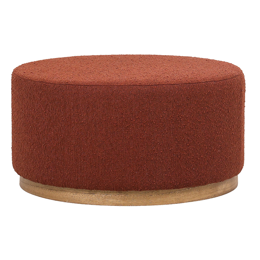 Senora Ottoman 80x80x41cm Rust