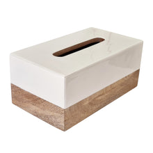 Load image into Gallery viewer, Shirley Tissue Box Cover Rectangle 13.5x26x12cm Natural