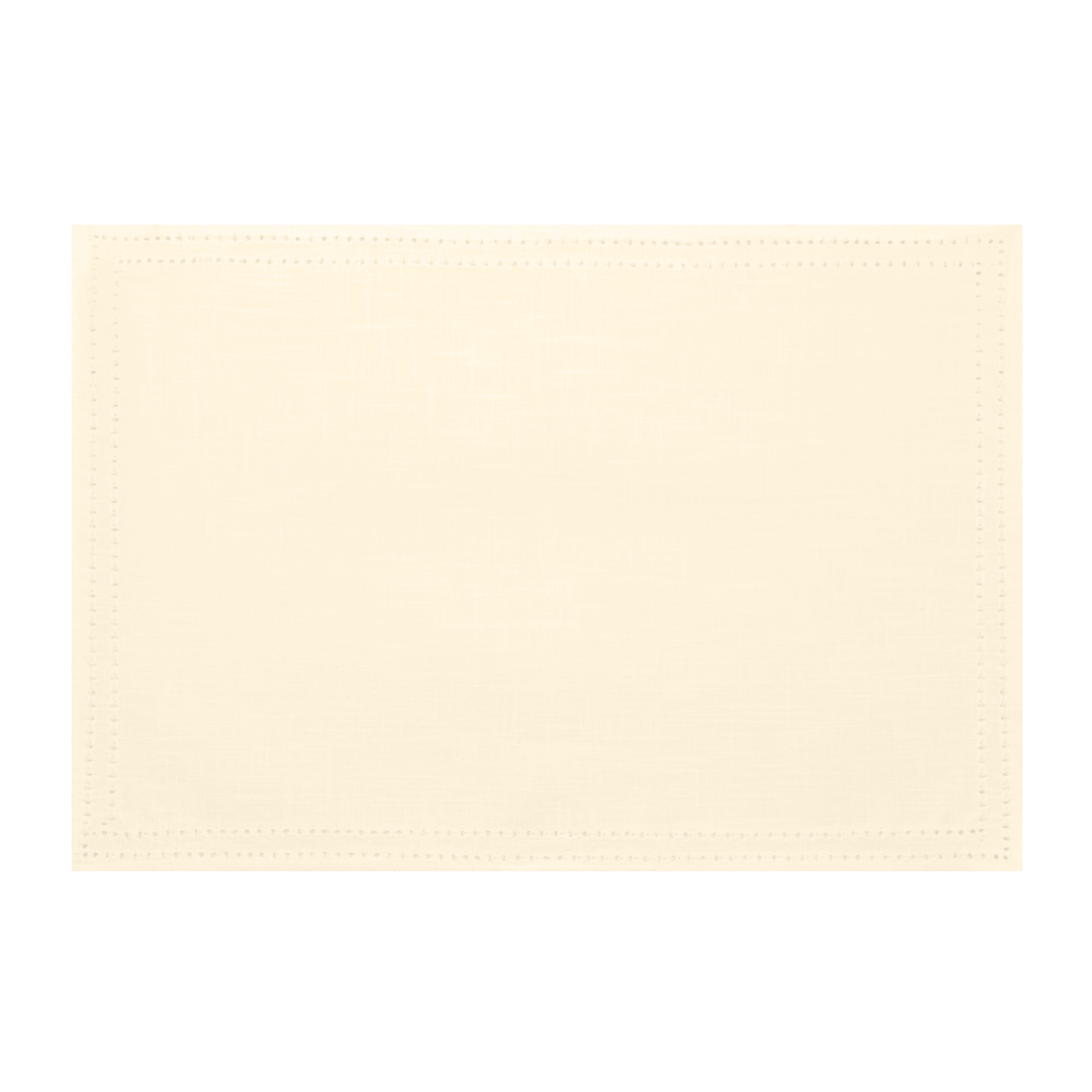 Simon Placemat Set of 4 33x48x0.2cm Cream