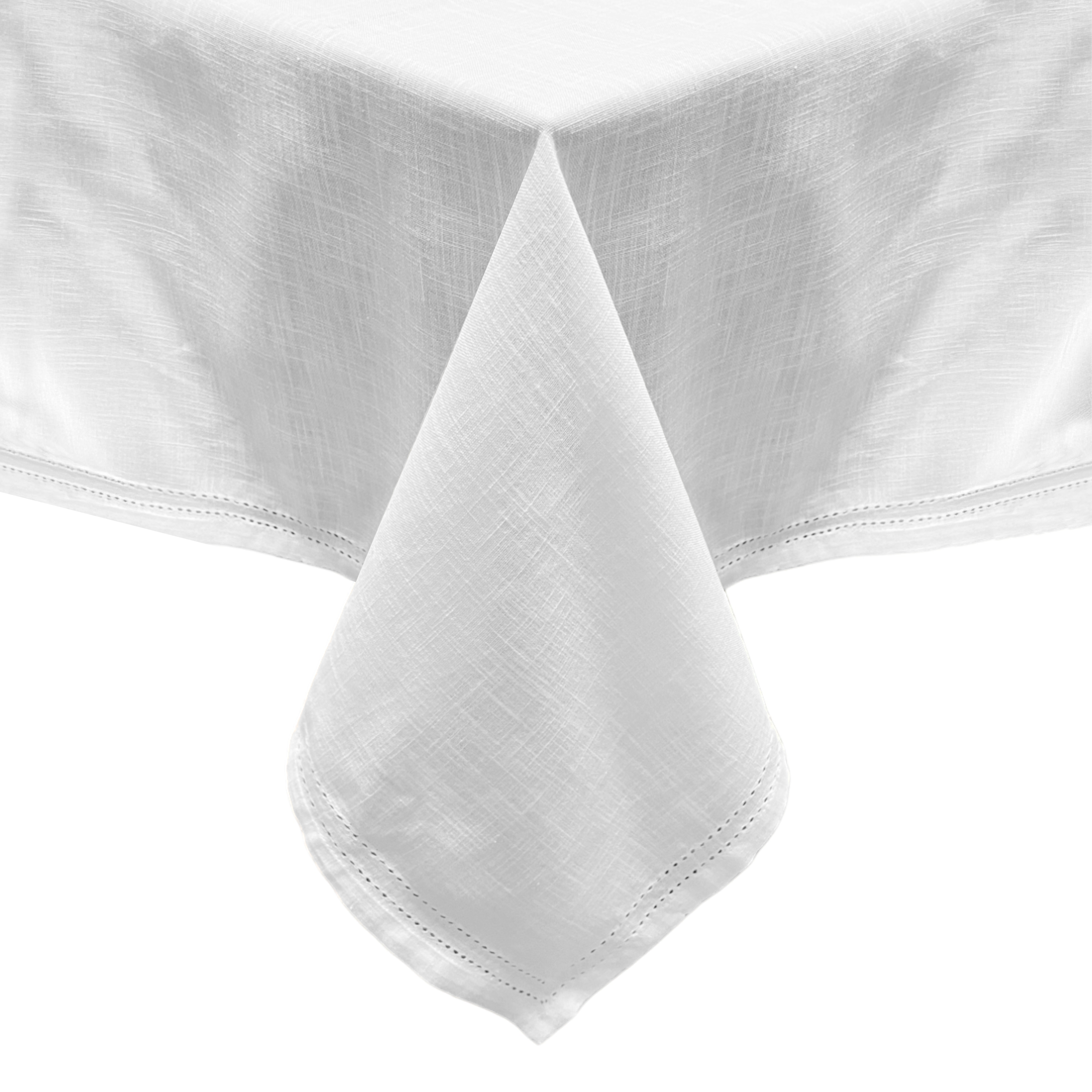 Simon Tablecloth 150x300x0.2cm White