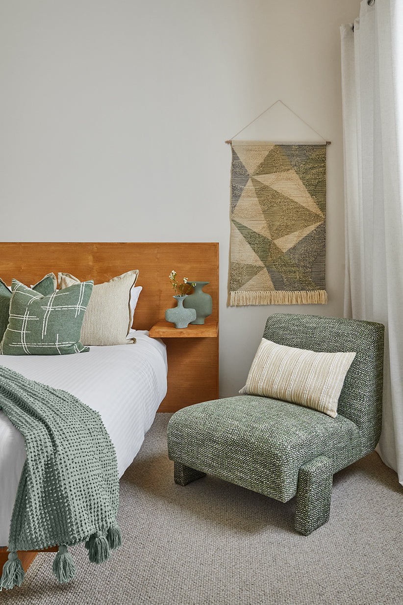 Solana Wall Tapestry 62x100x1cm Green Multi