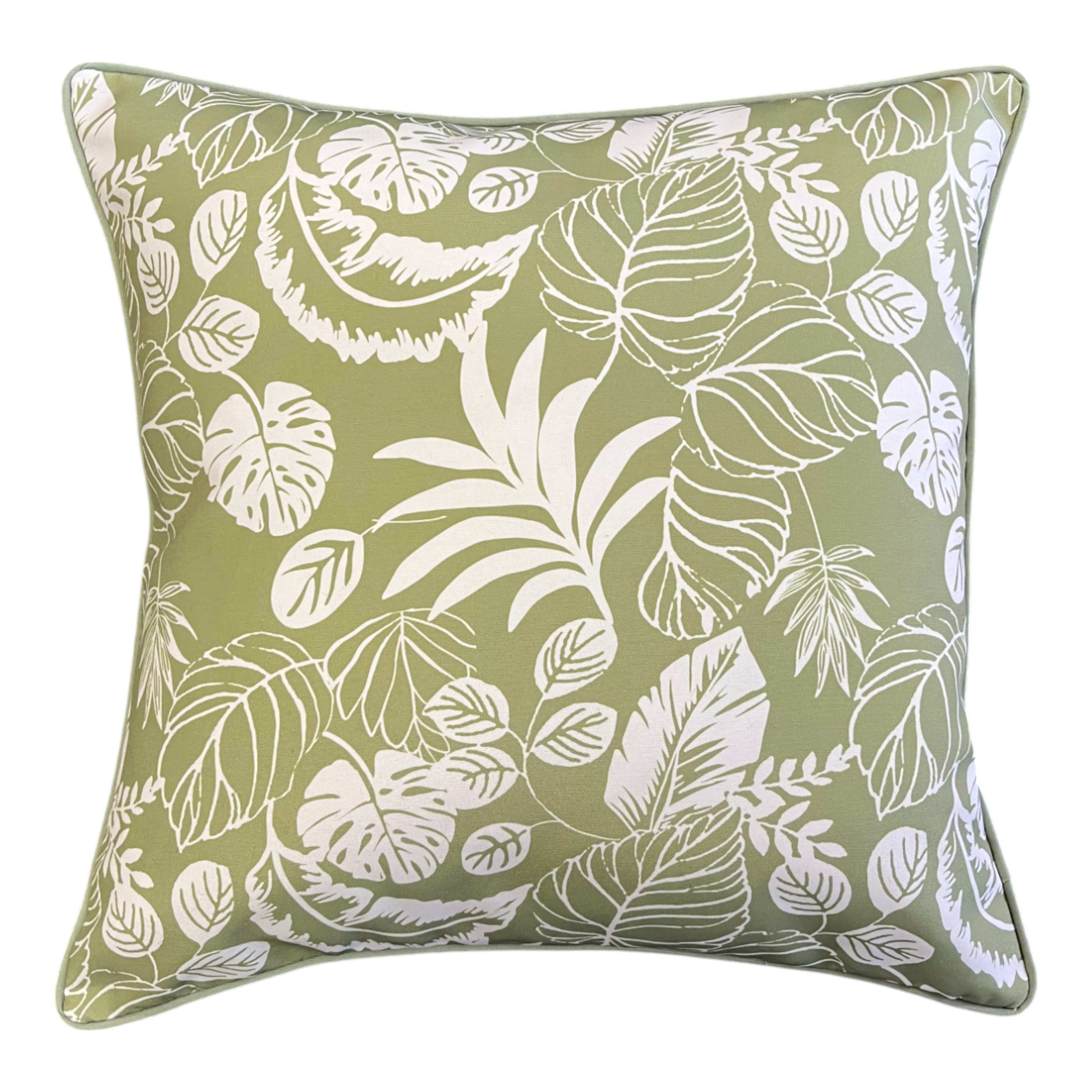 Tiana Outdoor Cushion 50x50x12cm Olive Multi