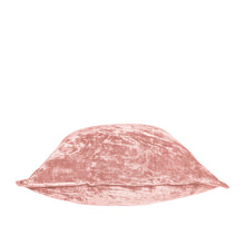 Load image into Gallery viewer, Veronica Cotton Velvet Cushion 50x50cm Blush