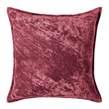 Load image into Gallery viewer, Veronica Cotton Velvet Cushion 50x50cm Grape
