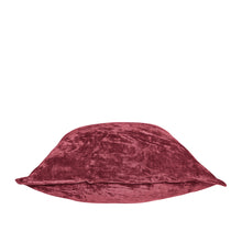 Load image into Gallery viewer, Veronica Cotton Velvet Cushion 50x50cm Grape