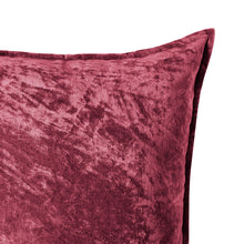 Load image into Gallery viewer, Veronica Cotton Velvet Cushion 50x50cm Grape
