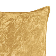 Load image into Gallery viewer, Veronica Cotton Velvet Cushion 50x50cm Sand

