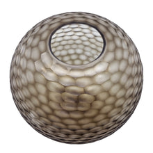 Load image into Gallery viewer, Victoria Round Glass Vase 34x29.5cm Smoke