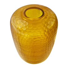 Load image into Gallery viewer, Victoria Tall Glass Vase 31x44cm Amber